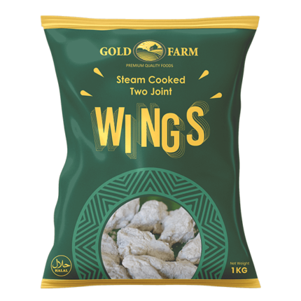 Steam Cooked <span> Two Joint Wings</span>